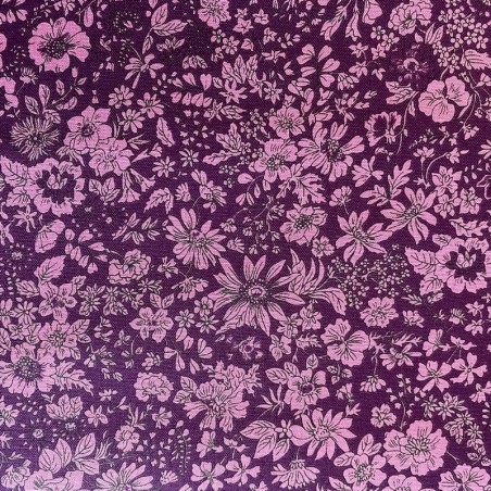 Tissu liberty Fabrics "flower show midnight"